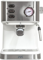 Рожковая помповая кофеварка JVC JK-CF33 (белый)