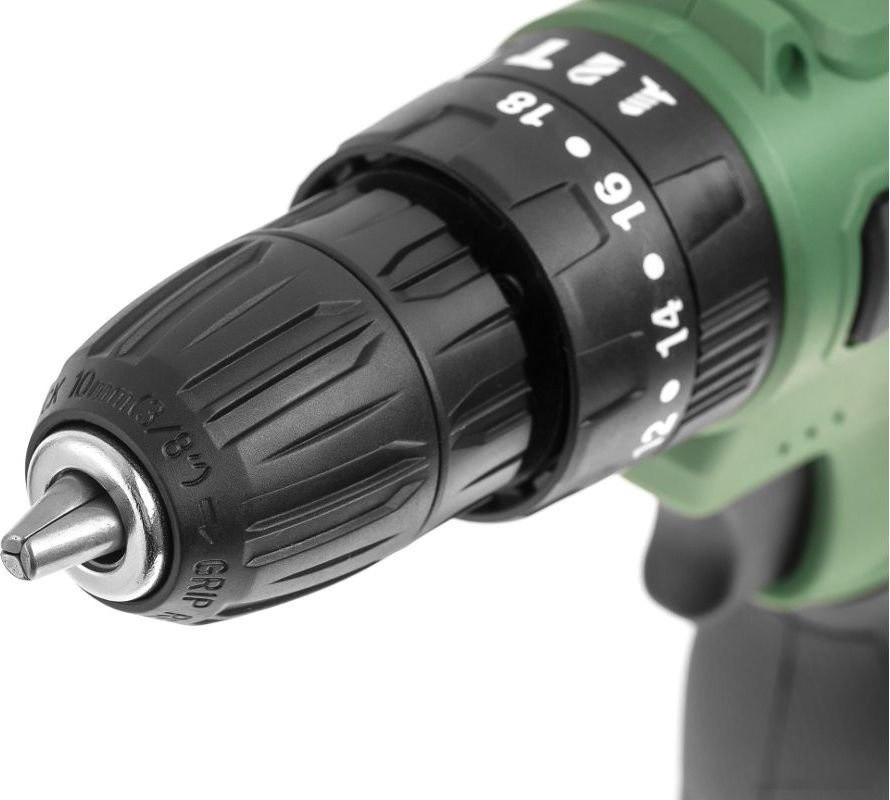 Ударная дрель-шуруповерт Hammer ACD16CH (с 2-мя АКБ, кейс)