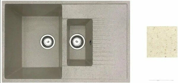 Кухонная мойка БелЭворс Forma (бежевый)