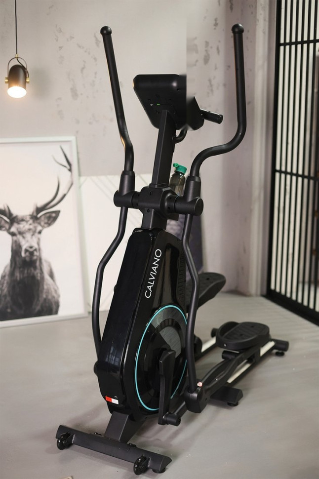 Эллиптический тренажер Calviano Extra (черный)