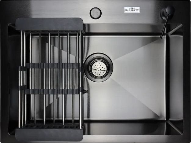 Кухонная мойка Marrbaxx B6045-R (графит)