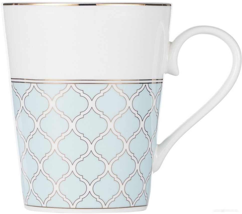 Набор кружек Gipfel Aurora 42868 (2 шт, белый/голубой)