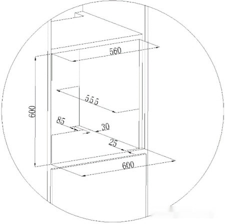 Духовой шкаф Hyundai HEO 6642 BG