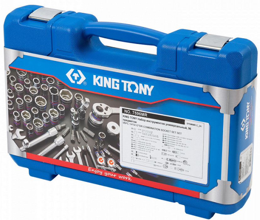 Набор ручного инструмента King Tony 7596MR