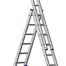 Лестница-стремянка Алюмет трехсекционная универсальная 5310 3x10