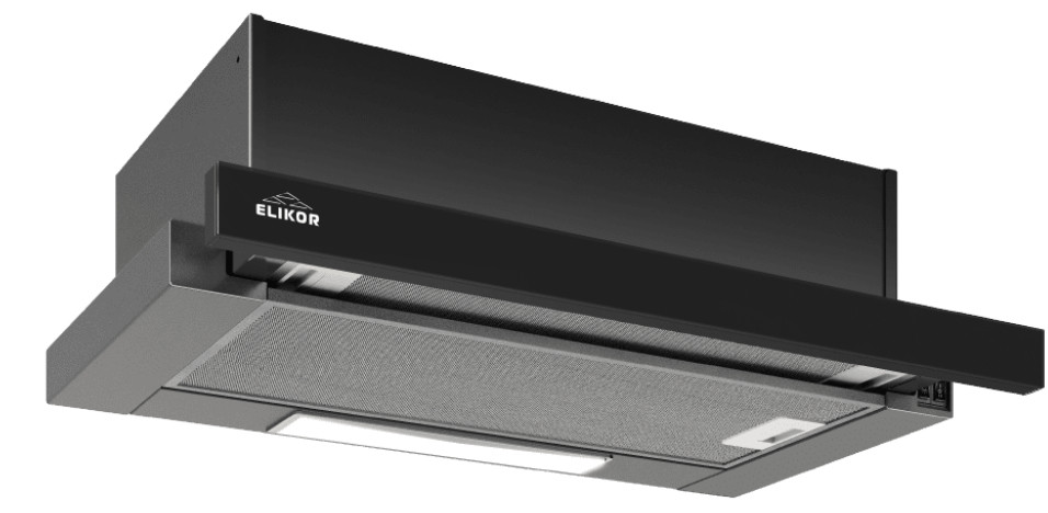 Вытяжка Elikor Slide 50Н-430 211924 (черный/черный)