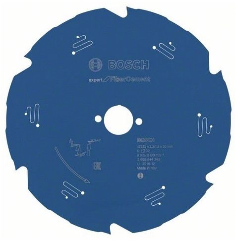 Пильный диск по композитным материалам Bosch Expert for Fiber Cement 216x30