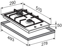 Варочная панель Zigmund &amp; Shtain G 14.3 W