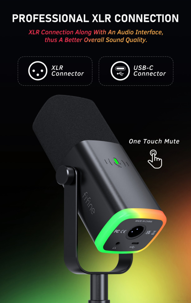 Проводной микрофон FIFINE AM8