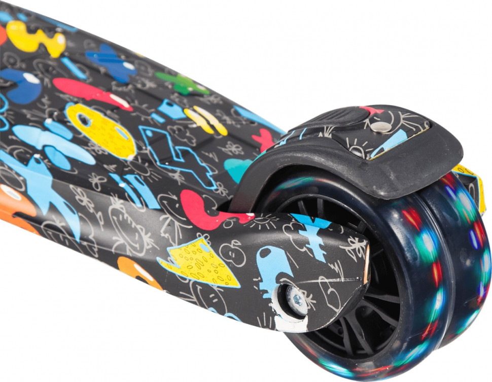 Самокат Techteam Tiger print 2021 (хаки)