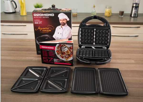 Многофункциональная сэндвичница Redmond Мультипекарь RMB-611