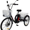 Электровелосипед AVM E-Alfa Trike 24 (черный)