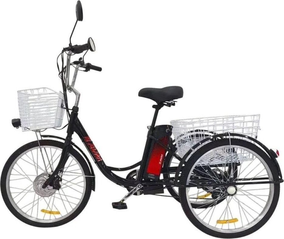 Электровелосипед AVM E-Alfa Trike 24 (черный)