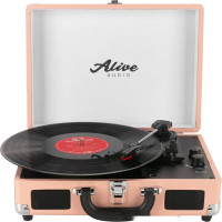 Виниловый проигрыватель Alive audio Glam Blush