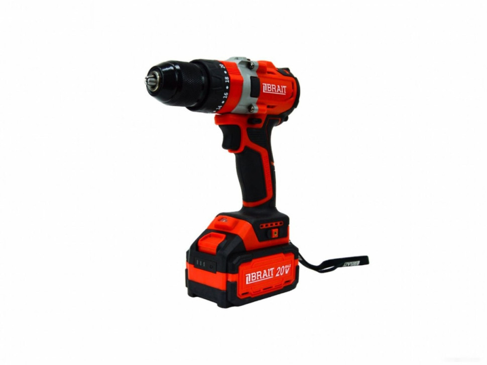 Ударная дрель-шуруповерт Brait BCD20SUMBL 21.01.131.070 (с 1-им АКБ, кейс)