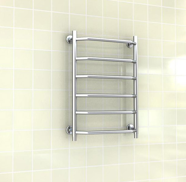 Полотенцесушитель Ростела Трапеция нижнее подключение 1/2" 5 перекладин 60 см