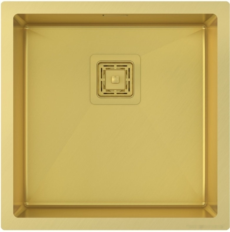 Кухонная мойка AquaSanita Dera Der100X-G (золотистый)