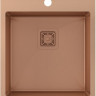 Кухонная мойка AquaSanita Steel AIR 100 X-C copper