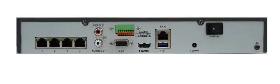 Видеорегистратор наблюдения HiWatch DS-N304P(D)