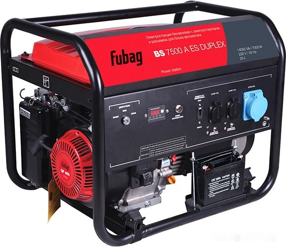 Генератор FUBAG BS 7500 A ES Duplex