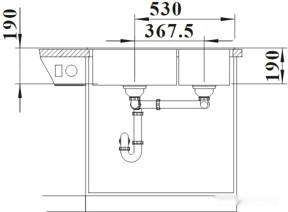 Кухонная мойка Blanco Legra 8 526223 (черный)