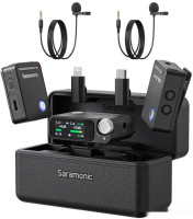 Радиосистема Saramonic Ultra (c 2 петличными микрофонами, черный)