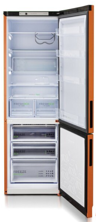 Холодильник с нижней морозильной камерой Бирюса T6127