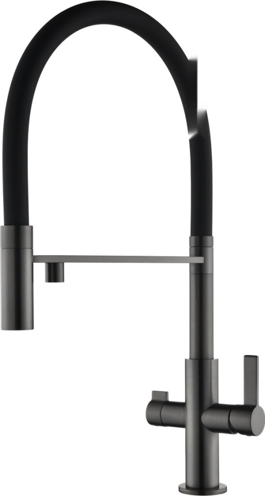 Смеситель Zorg Soifos Premium Brass PVD Gunblack