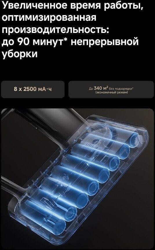 Пылесос Dreame Cordless Vacuum Cleaner Z40 CE Station (с евровилкой)