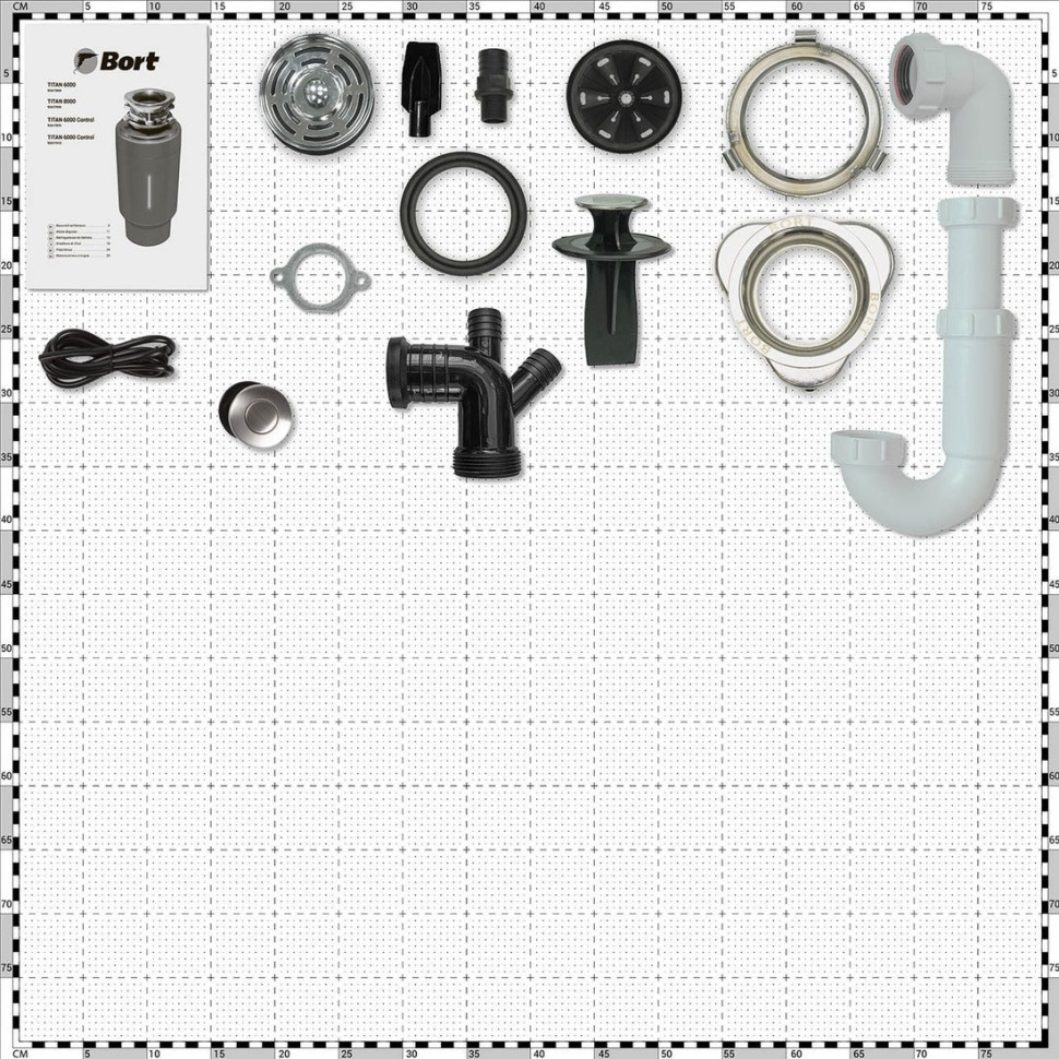 Измельчитель пищевых отходов BORT Titan 6000