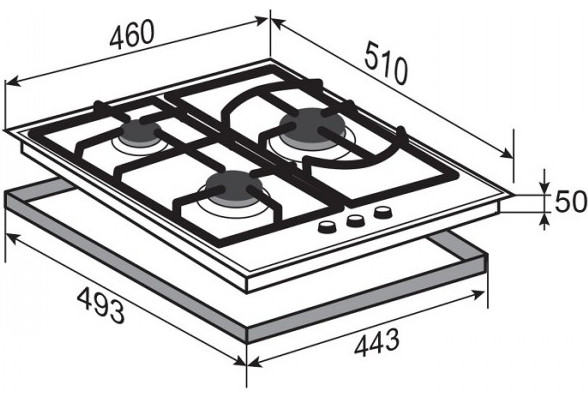 Варочная панель Zigmund & Shtain G 14.4 B