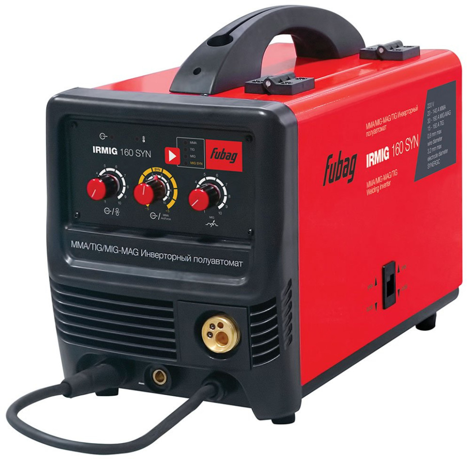 Сварочный инвертор FUBAG IRMIG 160 SYN 31445.1