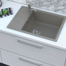 Кухонная мойка GranFest GF-V-680L (песочный)