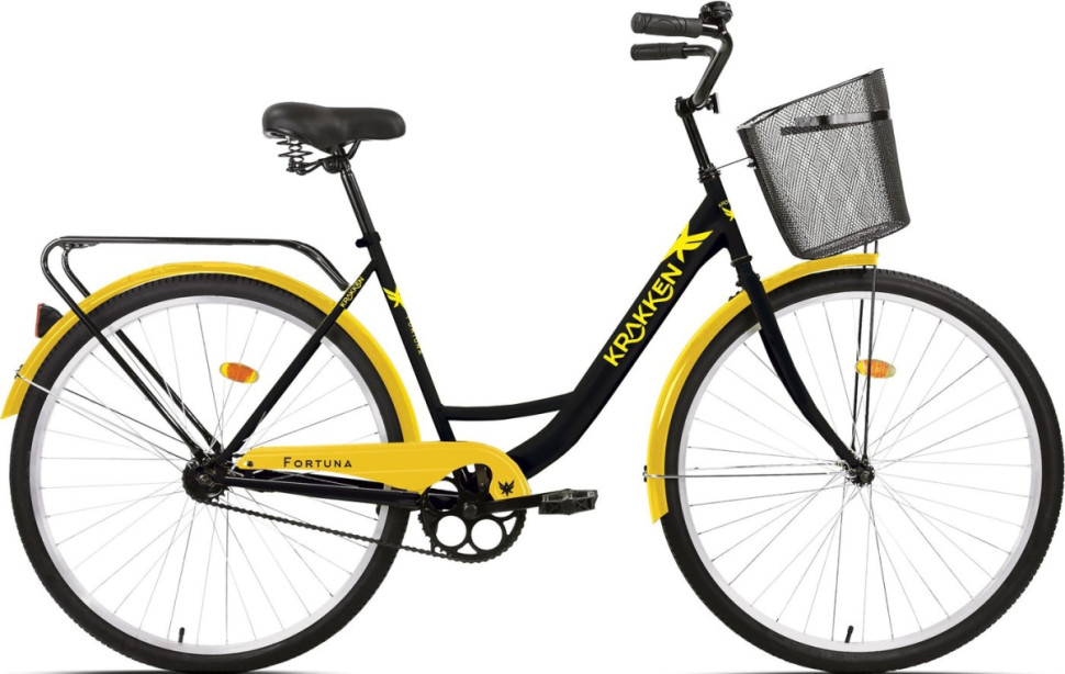 Велосипед Krakken Fortuna 28 р.20 2025 (желтый)