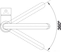 Смеситель Blanco Mida Silgranit (черный)