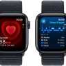 Умные часы Apple Watch SE 2 40 мм (алюминиевый корпус, темная ночь/темная ночь, нейлоновый ремешок)