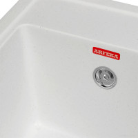 Кухонная мойка ARFEKA Quadro (белый)