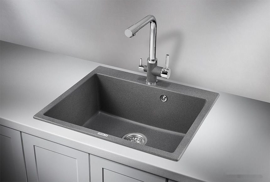 Кухонная мойка Granula GR-6001 (графит)