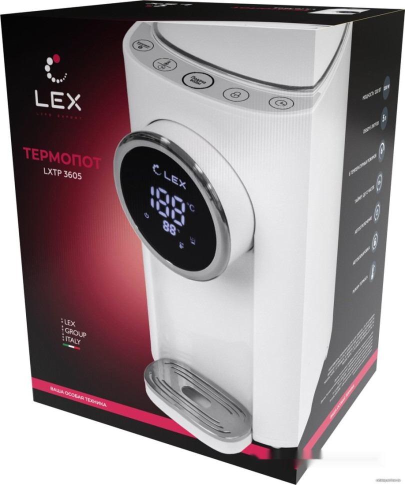 Электрический чайник LEX LXTP 3605