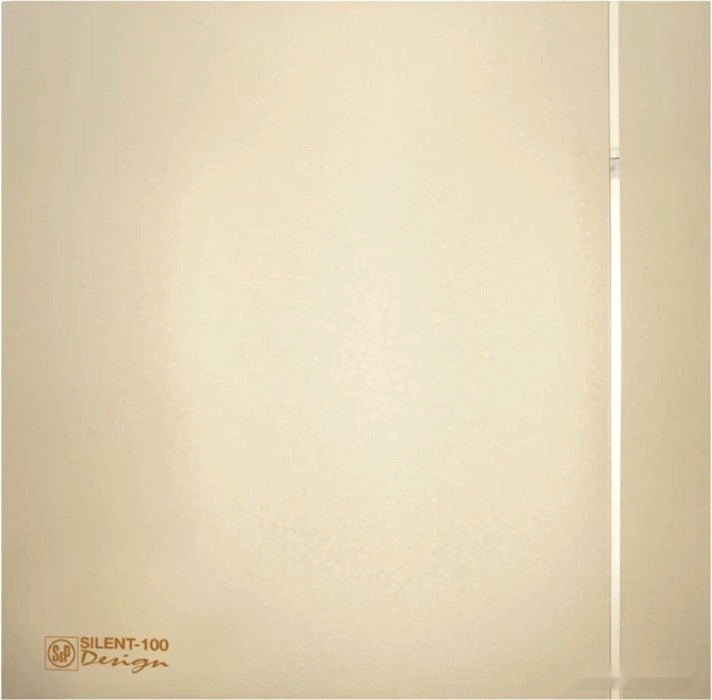 Осевой вентилятор Soler & Palau Silent-100 CRZ Champagne Design 5210401500-434300