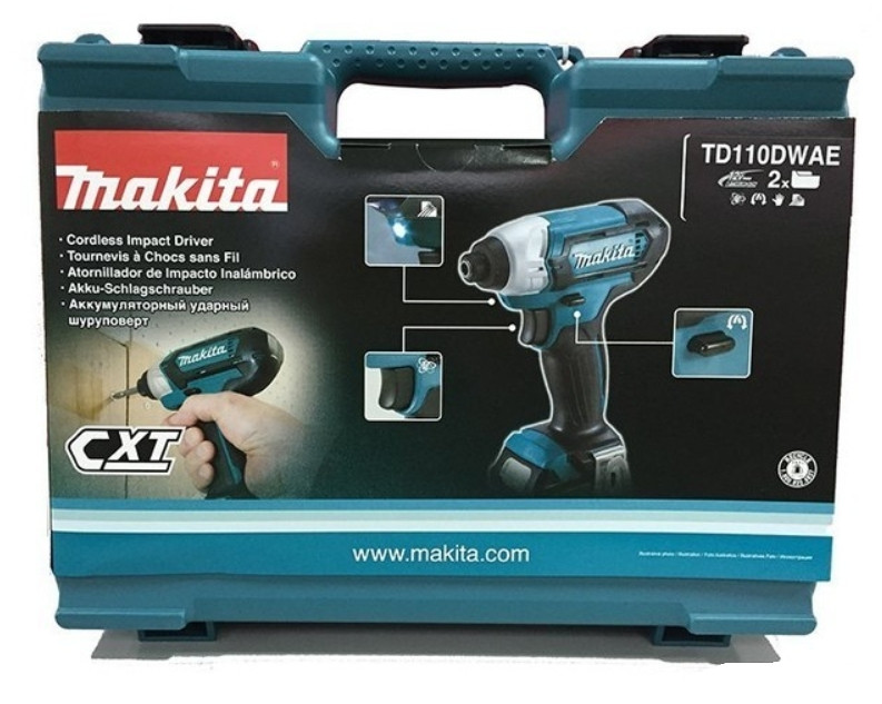 Винтовёрт  Makita TD110DWAE