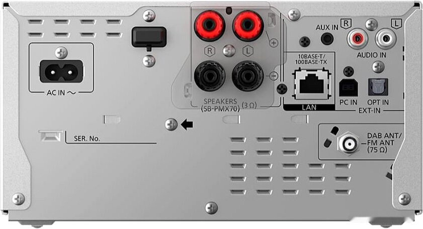 Музыкальный центр Panasonic SC-PMX802E-S