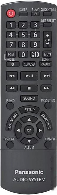 Музыкальный центр Panasonic SC-PMX802E-S