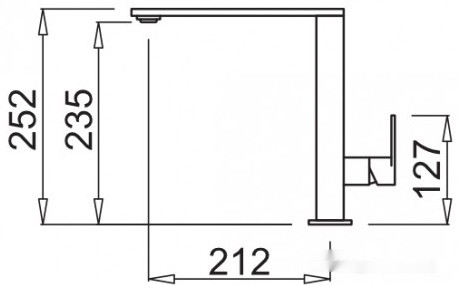 Смеситель Elleci Flat K86 Black
