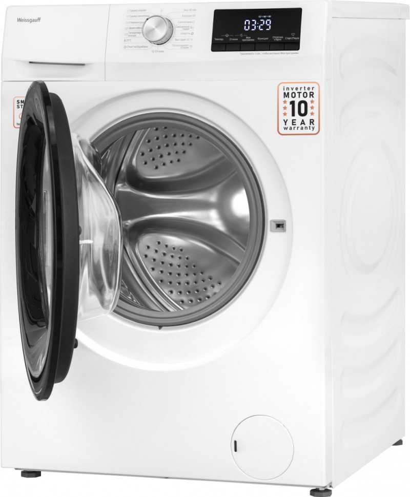 Стиральная машина Weissgauff WMD 6148 DC Inverter Steam