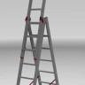 Лестница-стремянка Новая Высота NV 323 трёхсекционная профессиональная 3x7 ступеней