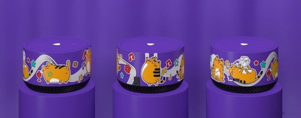 Умная колонка Яндекс Станция Лайт Rainbo Happy Tom