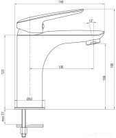 Смеситель Deante Coriander BCN 021N