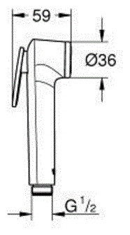 Смеситель Grohe BauLoop 124895