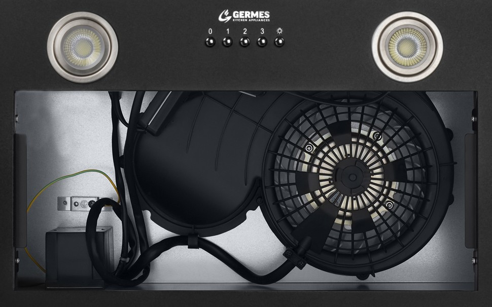Вытяжка Germes York (черный)